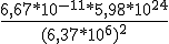 3$\frac{6,67*10^{-11}*5,98*10^{24}}{(6,37*10^{6})^2}